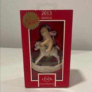NIB Lenox Disney 2013 Baby’s 1st Christmas Ornament